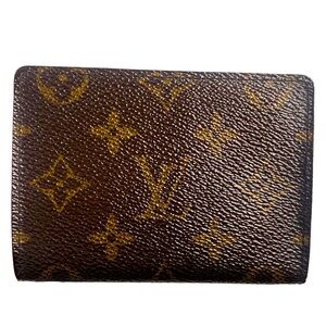 Louis Vuitton, Monogram, Business/ ID Card Holder